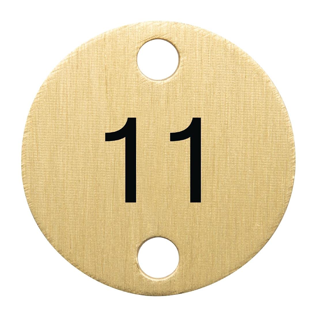 Olympia Table Numbers Bronze (10-15)
