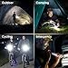 Albrillo Led Bright Mini Flashlight with Zoomable Function and 3 Modes, Pocket Powerful Tactical Flashlights, 300lm Water Resistant Torch For Camping Hiking, Pack of 2