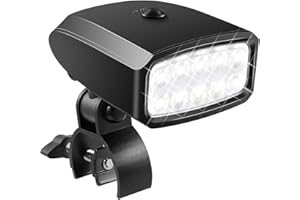 Grill Light Outdoor, Fitybow LED BBQ Light Gift for Men Dad Boyfriend Rotatable Grill Accessories with 10 Super Bright LED Lights Including Sturdy Clamp Mount Fits Handle (Battery NOT Included)