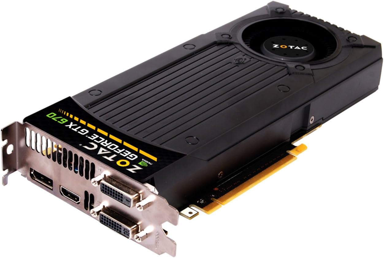 Amazon Co Jp Zotac Nvidia Geforce Gtx670 Equipped Graphic Card Gtx670 2gb Ddr5 Japanese Authorized Dealer Vd4633 Ztgtx670 2gd5r001 Computers Peripherals