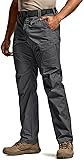 CQR Men's Utility Flex Cargo Pants, Classic-Fit