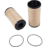 2X Fuel Filter Elements 481-6636 26560201 for Perkins 1104 Caterpillar | 1R-1804 1R-0794 Engines 1104D 1104C 1104A 1106C 1106D