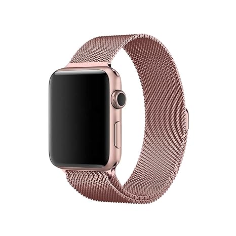 rose gold milanese loop 44mm