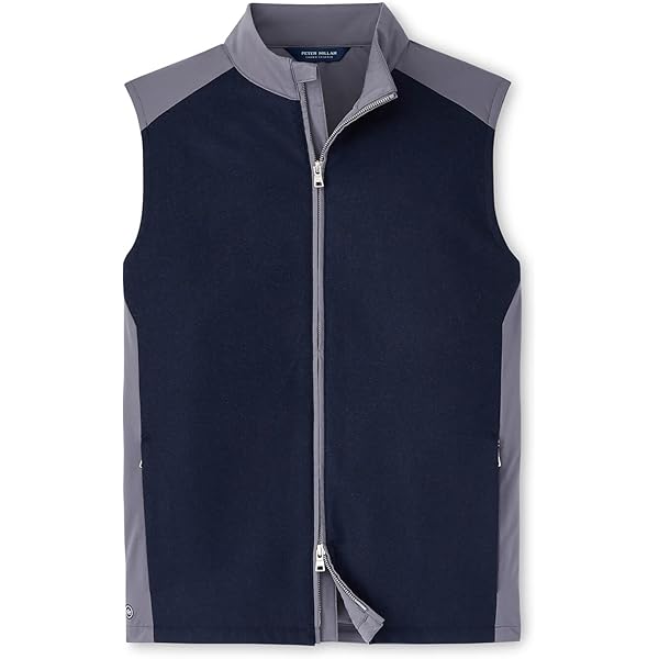 PETER MILLAR Whistler Reversible Insulated Vest, Atlantic Blue