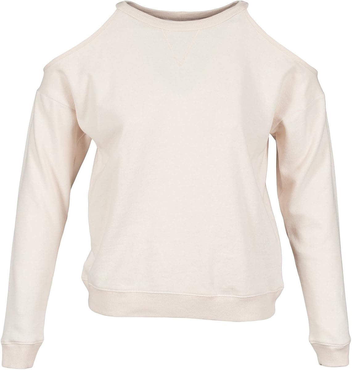 BCBGeneration Women's Crew-Neck Cut-Out Sweatshirt at Amazon Womenâs Clothing store