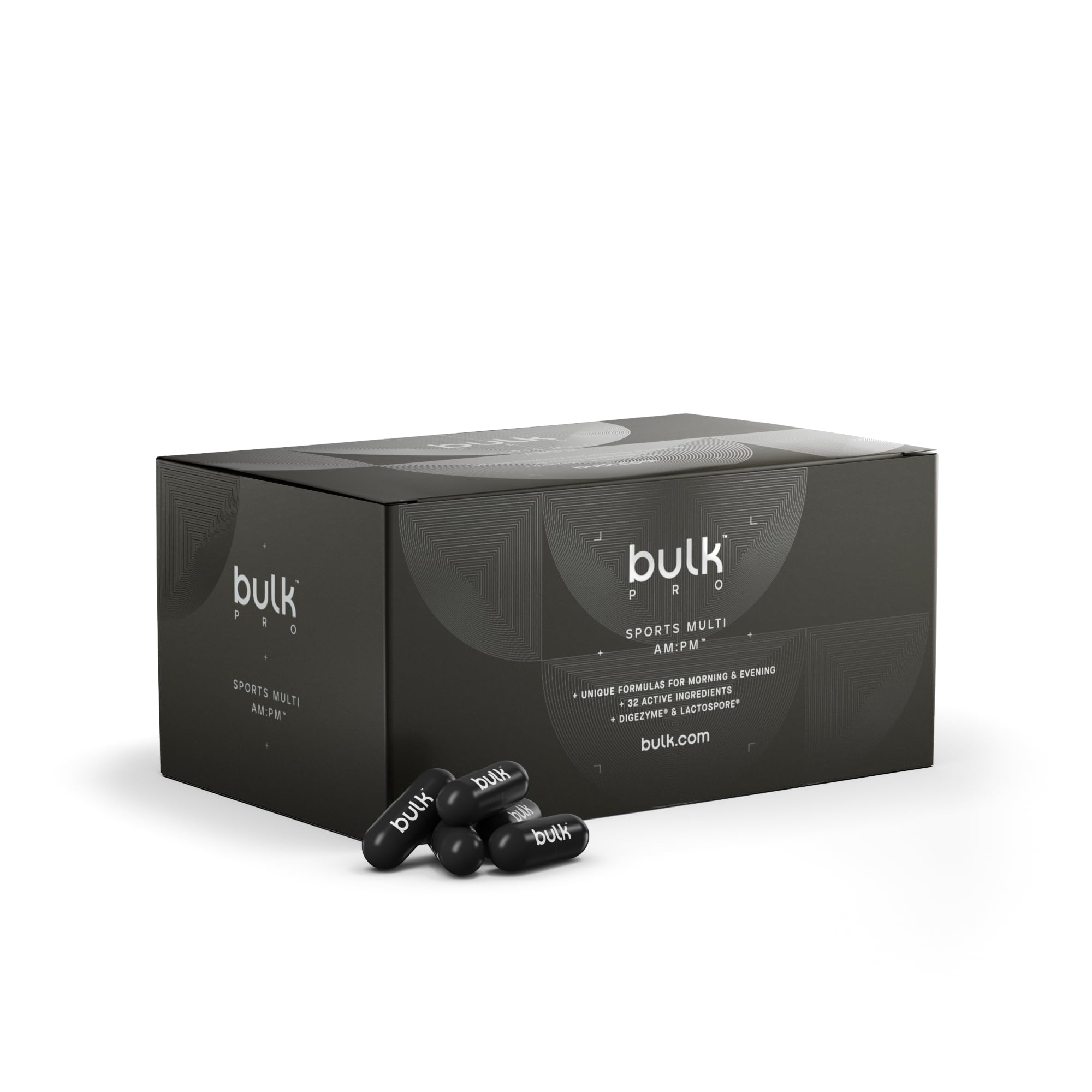 Bulk Sports Multi AM:PM Capsules, Multivitamins and Minerals, Pack of 120, 30 Servings