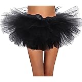 Simplicity Women's Classic 5 Layered Tulle Tutu Skirt