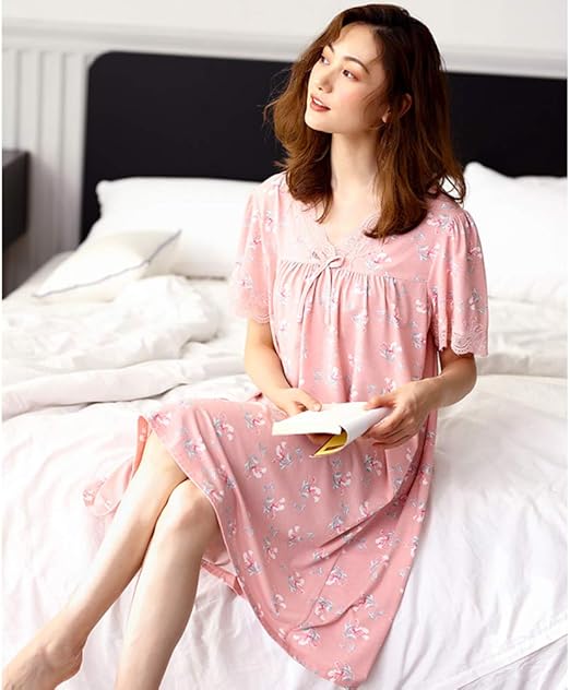 cotton gowns plus size