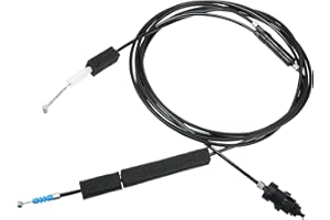 X AUTOHAUX 74880-S5A-305 Trunk Fuel Lid Opener Release Cable for Honda Civic 2001-2005 Trunk Door Lock Control Cable Fuel Lid Latch Control Cable Replaces 74880-S5A-A01 74880-S5A-A02