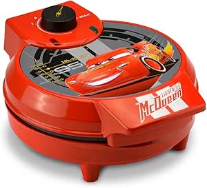 Disney Pixar Cars DPC-258 Waffle Maker, One Size, Red