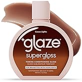 Glaze Super Gloss Color Conditioning Gloss – Cocoa Lights for Medium to Dark Brown Hair with Highlights – Rinse Out Semi-Permanent Hair Gloss that Enhances Color and Boosts Shine & Hydration