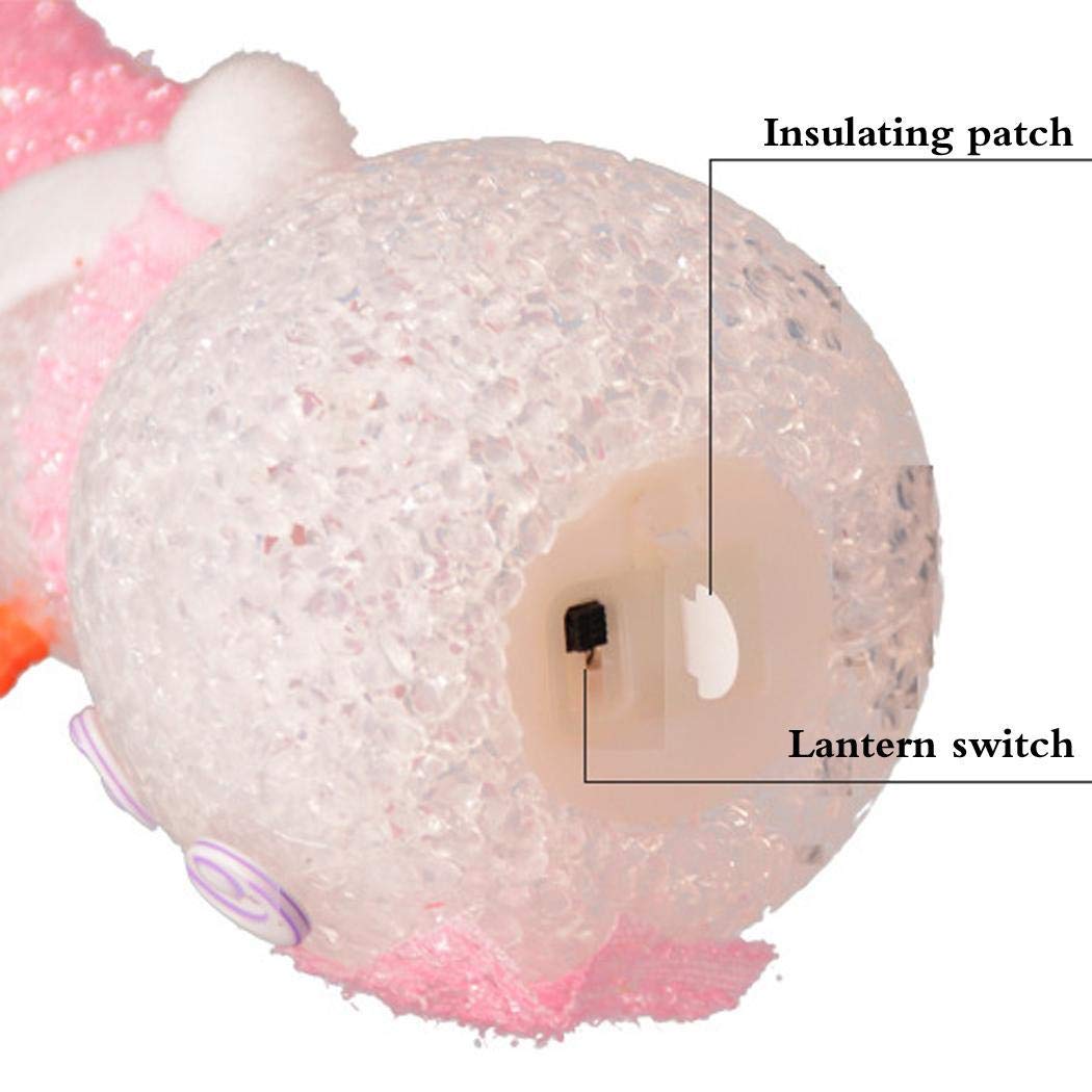 Miseku Color Changing LED Festival Snowman Night Light Home Decor Christmas Ornaments