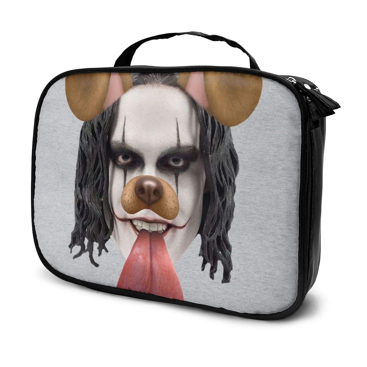 Multi-Functional Bag With Compartments Crow Brandon Lee Dog Snapchat Filter Professional Cosmetic Pouch Travel Kit Makeup Boxes Makeup Bag