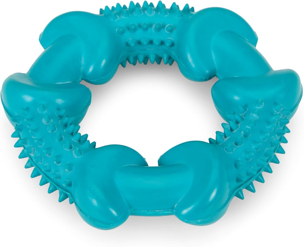 Petface Little Petface Rubber Ring Teething Chew Toy for Puppies