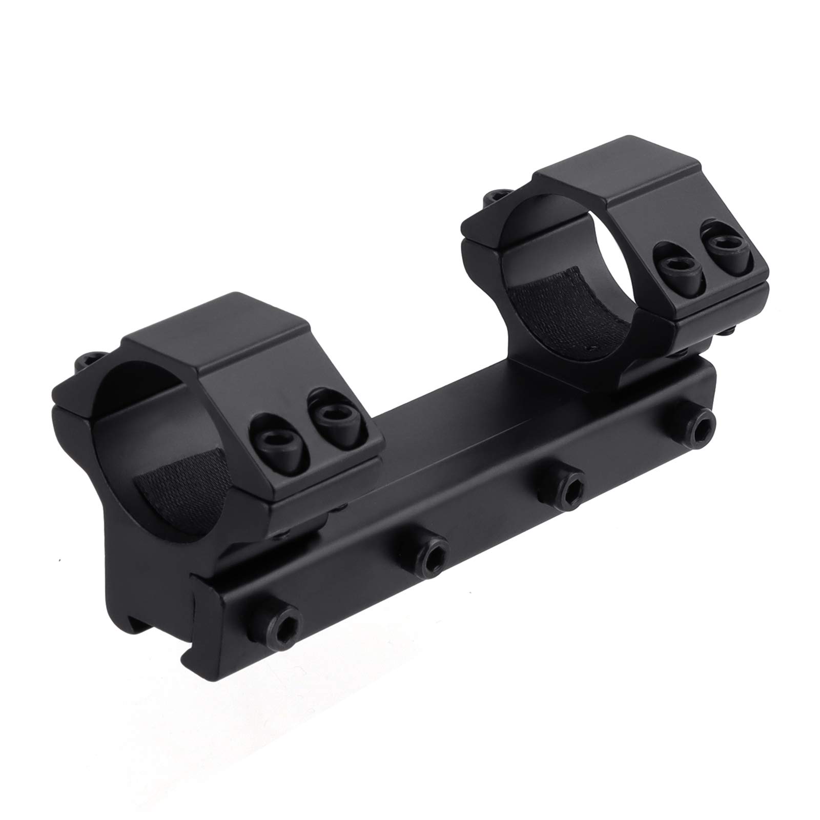 FOCUHUNTER Aluminum Tactical Low Profile 25.4mm Scope Rings 11mm Dovetail Rail Mount Rings Adapter for Rifle Scope