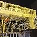 Curtain Icicle Lights, AGPtEK 3M X 3M 8 Modes Warm White Fairy String Lights for Christmas Wedding Home Garden Outdoor Window (300 LED)