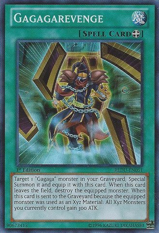 Yu-Gi-Oh! - Gagagarevenge (REDU-EN051) - Return of the Duelist - 1st Edition - Super Rare