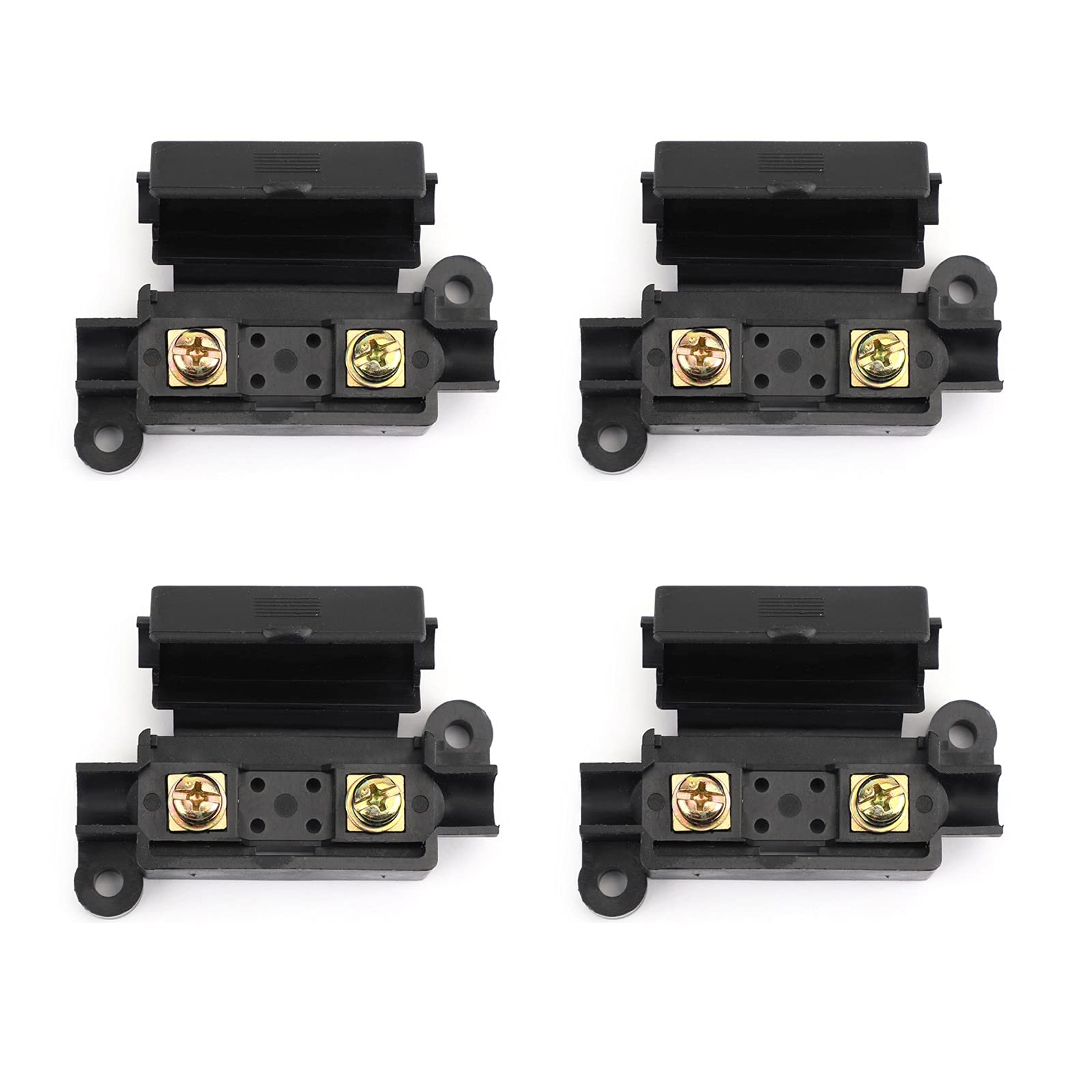 Areyourshop 4 X Strip Link & Midi Fuse Holder For Striplink & Midi Fuses Fuseholder Fits All