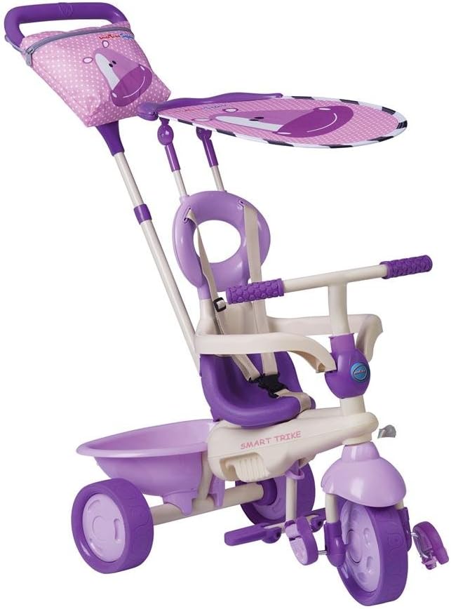 smart trike purple and white