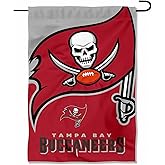 Tampa Bay Buccaneers Large Logo Double Sided Garden Banner Flag