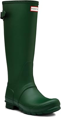 Amazon.com: Mujer Hunter Original Adjustable Back invierno Nieve Botas  chanclos, Verde, 11 B (M) US: Shoes