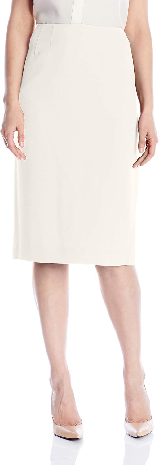 Kasper Women's Stretch Crepe Skimmer Skirt at  Women’s Clothing store