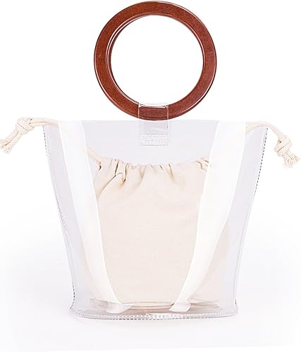 Amazon Lily Queen クリアトートバッグ ショルダーバッグ 透明 Amazon Lily Queen クリアトートバッグ ショルダーバッグ 透明