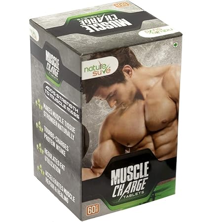 Nature Sure Muscle Charge Tablets For Men 1 Pack 60 Tablets