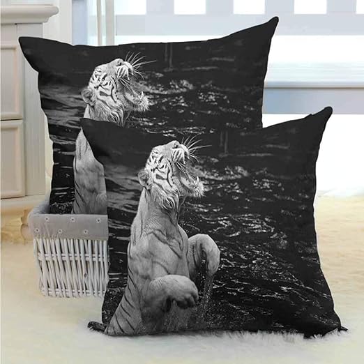 Amazon Com Mannwarehouse Safari Decorative Pillow Cover Premium