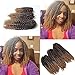 8 10 12 Inch 3packs Mali Bob Crochet Braids Hair Ombre Jerry Curl Marlybob Crochet Braiding Hair Afro Kinky Twist Braids Hair Extension(3pc/pack)(1b/27)
