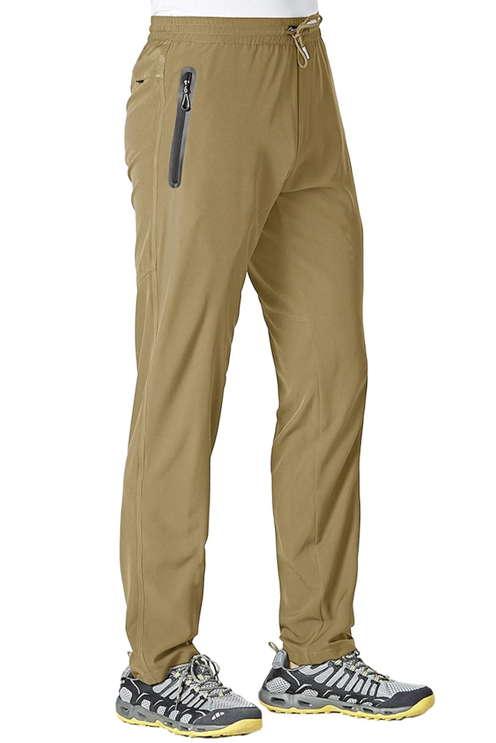 Buy TBMPOY Men's Outdoor Lightweight Hiking Mountain Pants Running