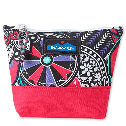 KAVU Quick Zip Pouch, Spring Hodgepodge, One Size