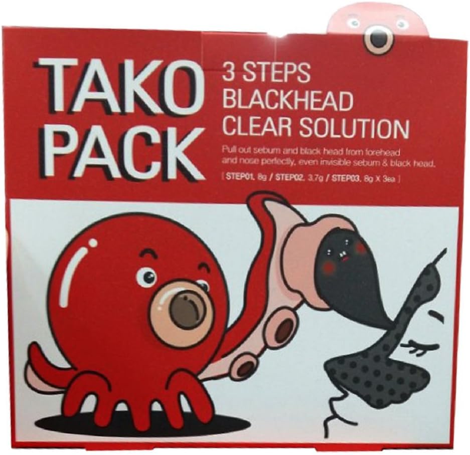 Nightingale Tako Pack 3 Steps Black Head Clear 15 PCS