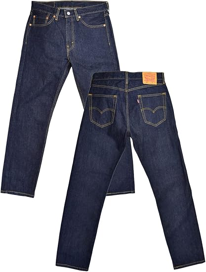 Amazon リーバイス Levi S 505 メンズ ジップフライ ストレート ジーンズ リンス インディゴ デニム パンツ 505 0216 並行輸入品 ジーンズ 通販