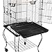 ZENY 63.5” Large Bird Cage Dome Open Top Parrot Cockatiel Sun Parakeet Green-Cheek Conure Cage with Detachable Rolling Standthumb 4