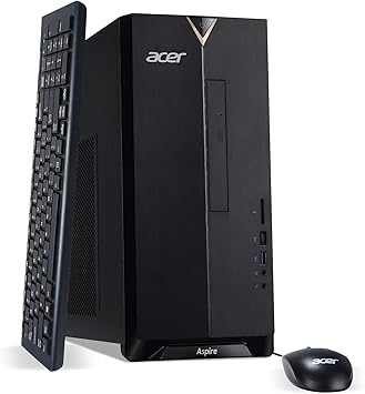 Amazon Com Acer Aspire Tc 5 Ua92 Desktop 10th Gen Intel Core I5 6 Core Processor 12gb 2666mhz Ddr4 512gb Nvme M 2 Ssd 8x Dvd 802 11ax Wi Fi 6 Usb 3 2 Type C Windows 10 Home Computers