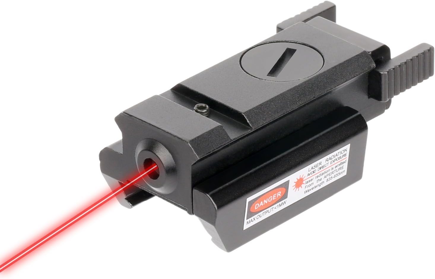 Good Stuff Innovation Low Profile Red Sight For Pistol Gun and Rifle Smith and Wesson Sigma New SD9VE, Class IIIa 635nM Less Than 5mW Best Home Defense (Regular)