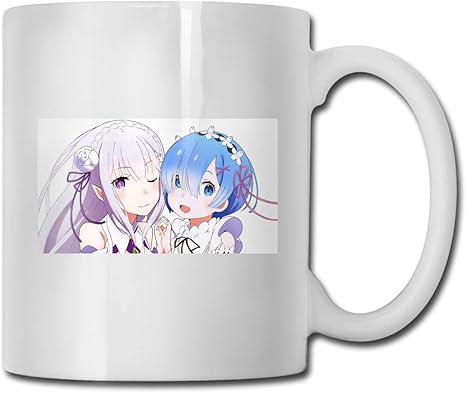 Amazon Co Jp 異世界生活のレム1 マグカップファッションアニメスターイラスト ホーム キッチン