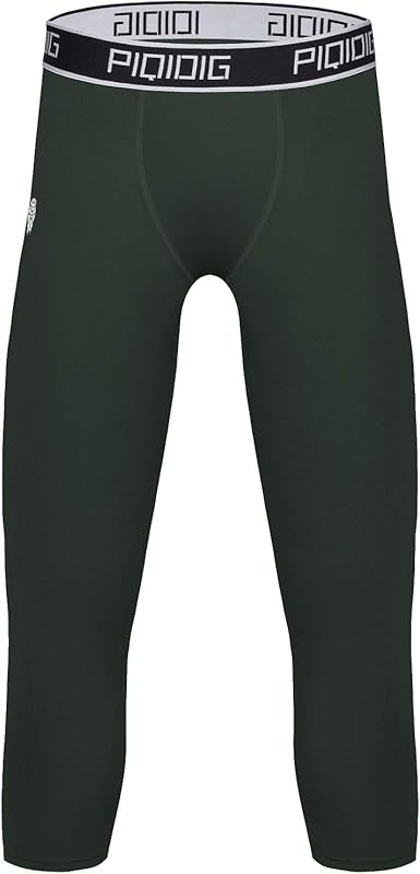 Youth green compression pants Clearance