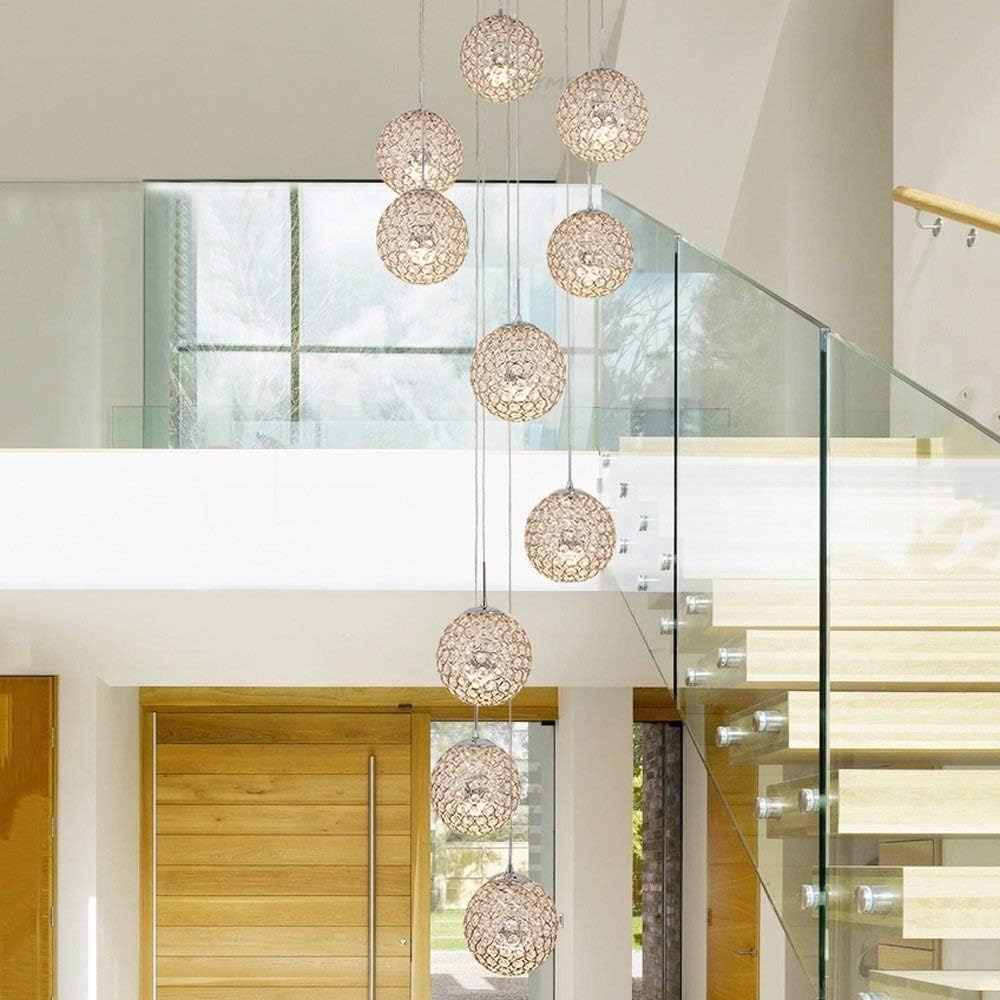 SILOLA Beleuchtung Kreative Maisonette-Wohnung Treppenlampe