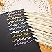 Metallic Paint Marker Pens - Set of 10 Colors - Fine Point Metal Art Brush Tip Markers for Glass Paint, Black Paper, Painting Rocks,Photo,Album,Scrapbooking,Gift Card Making,Christmas DIY Craft Kids