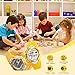 Jewtme LED Waterproof 100m Sports Digital Watch for Children Girls Boys with Three Alarms-Yellow