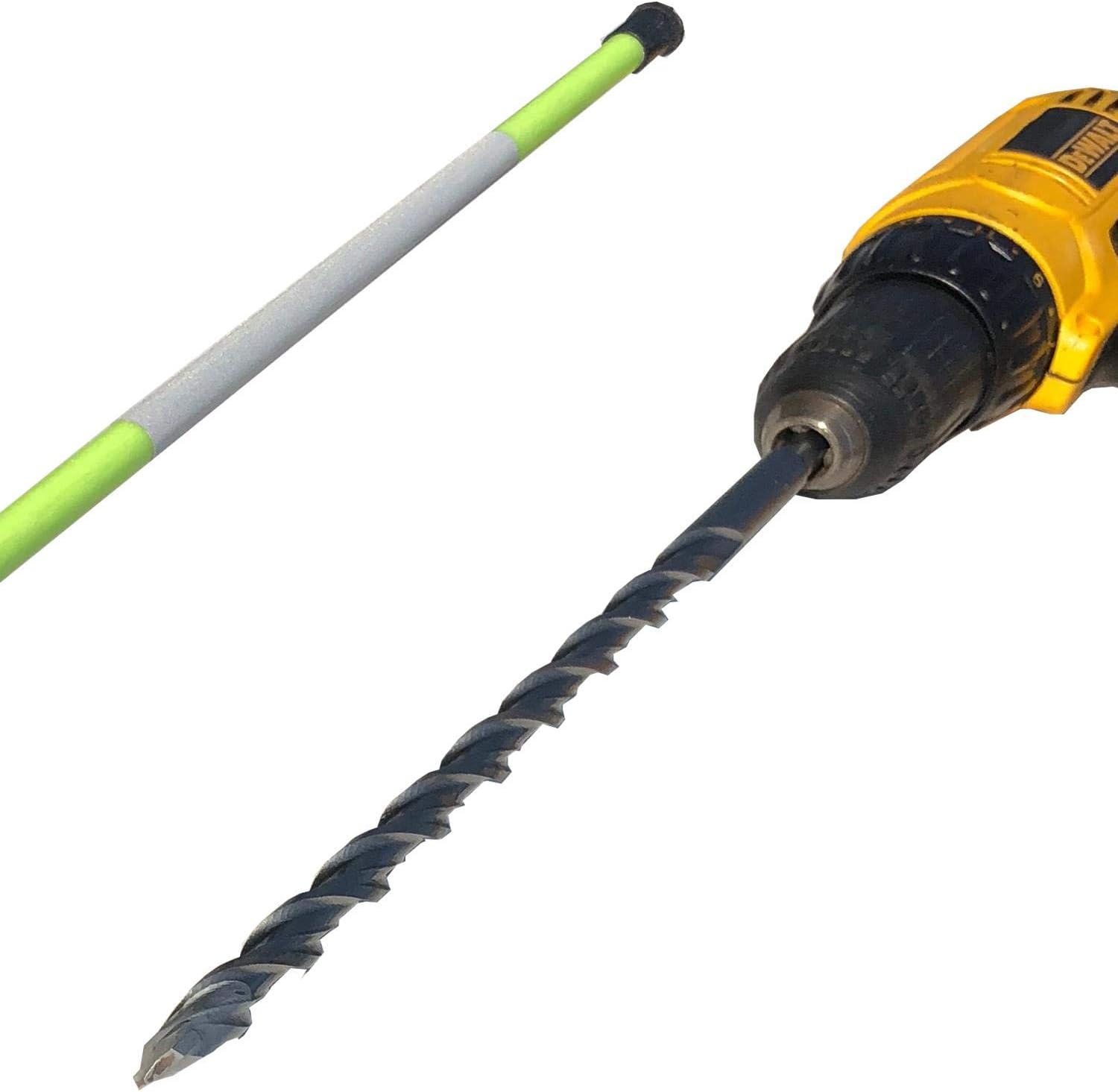 Keyfit Tools 12 Contractor Grade Markerbit Driveway Marker Installation Drill Bit Easily Drill In Fiberglass Driveway Markers Stakes Reflectors Snow