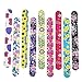 Timoo Large Nail Files Bulk 20 PCS Printed Emery Boards for nails, Double Sided, Assorted Colors, 7 Inches