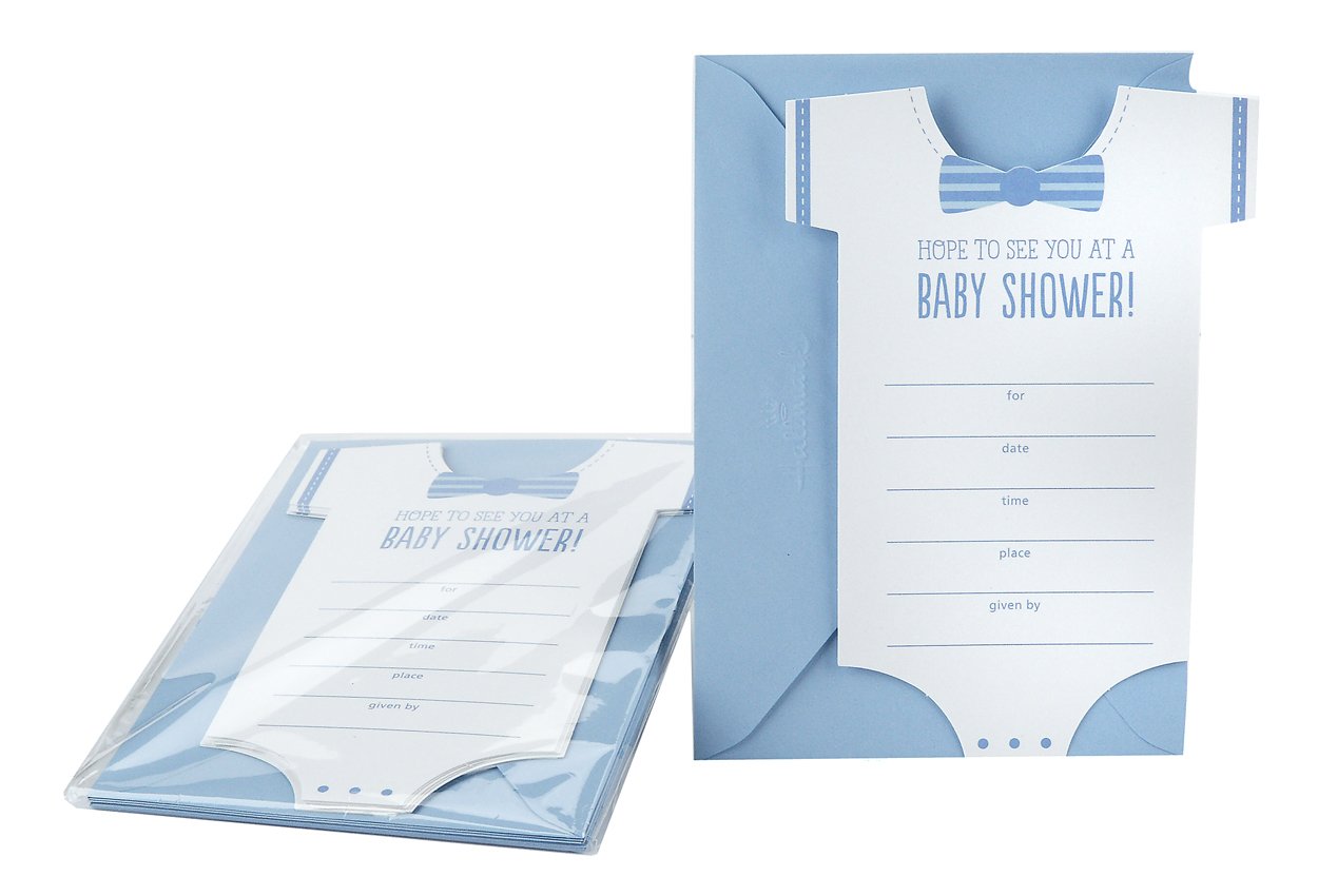 Hallmark Baby Shower Invitation Cards Baby Boy Amazonin Toys Games