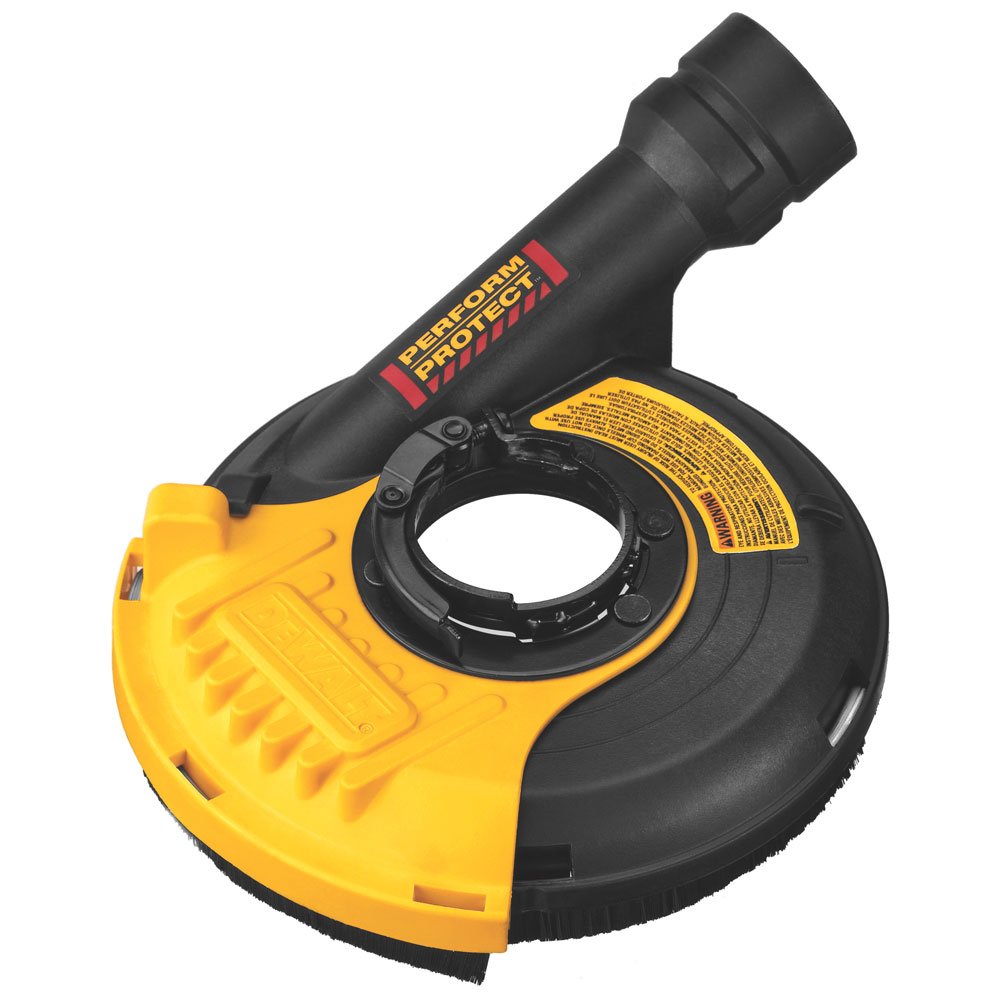 GLEX Angle Grinder Dust Shroud 4/4.5/5 Inch Universal Surface Grinder Dust Shroud (125MM) Rugged One-piece Iro