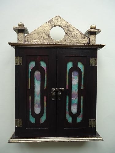 Amazon Com Home Sweet Home Key Box Wall Hanging Wooden Key