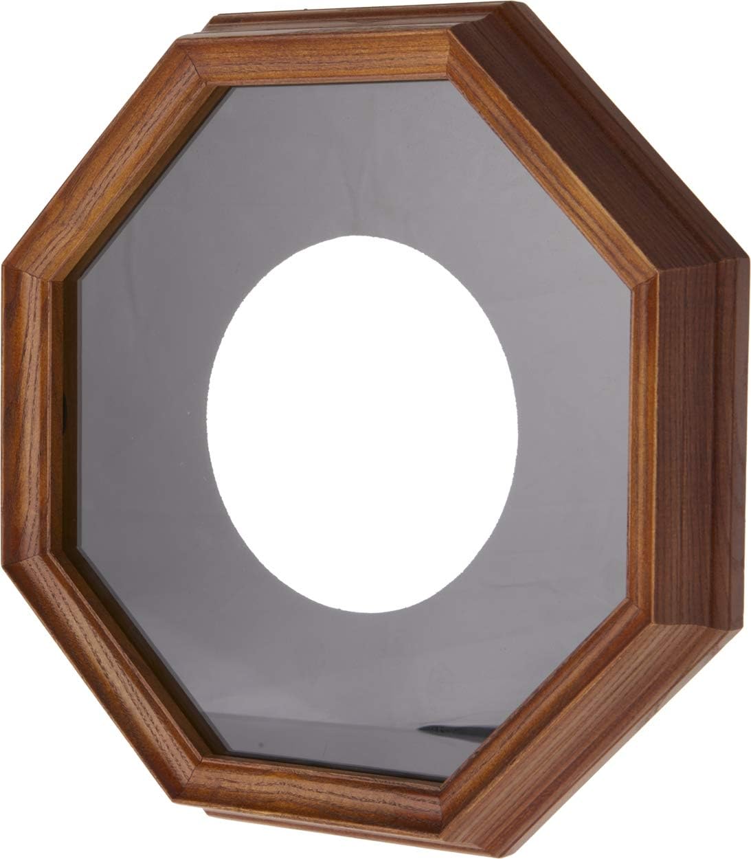 Van Hygan Smythe Brown Oak Wood Plate Frame Holder Plate Rack