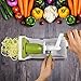5-Blade Spiralizer - ALISKID Vegetable Spiralizer Slicer Shredder Veggie Grater Cutter with Powerful Suction Base