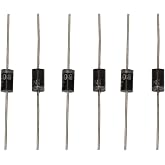 KIMISS 6PCS 3A Club Car Solenoid Diode 30353G1 | Aftermarket Metal Diode for EZGO 1989-Up Gas &amp; Electric Vehicles